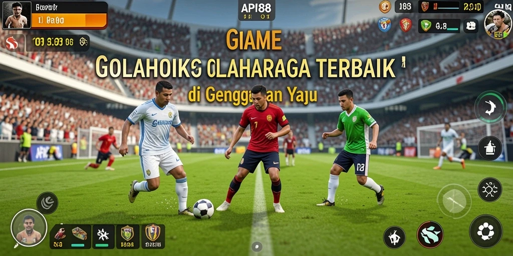 Screenshot utama dari gameplay API88 yang menampilkan aksi olahraga seru.