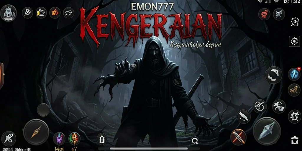 Gameplay mencekam dari EMON777 yang penuh dengan kengerian.
