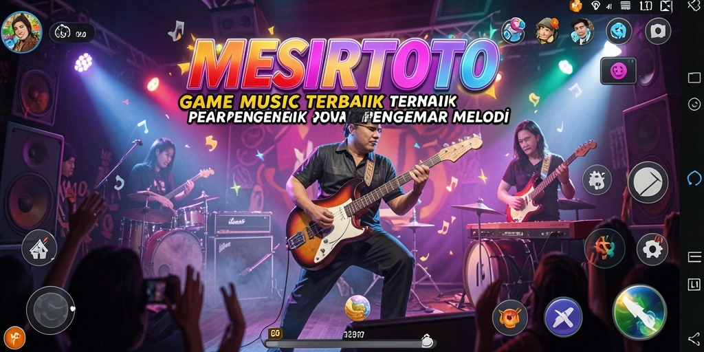 Tampilan gameplay MESIRTOTO yang penuh warna dan menarik.
