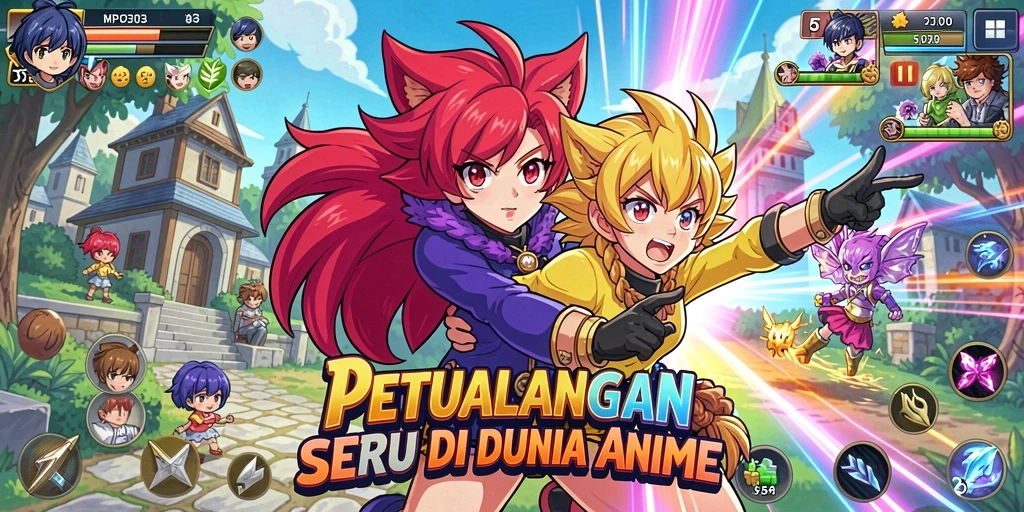 Tangkapan layar MPO303 menunjukkan aksi seru dalam gameplay Anime.