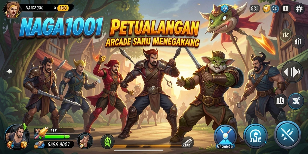 Tangkapan layar gameplay seru NAGA1001 yang menampilkan aksi cepat.