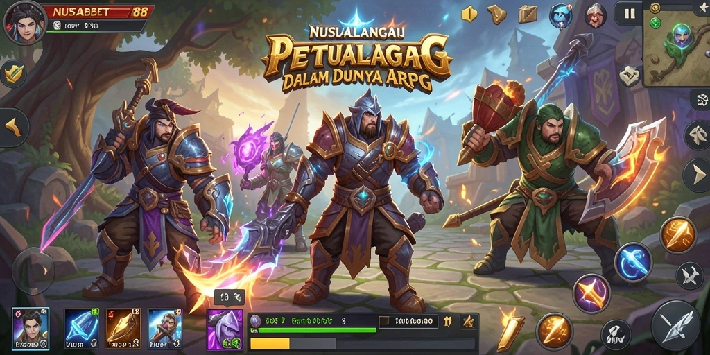Tampilan gameplay seru dalam NUSABET88 yang penuh aksi.