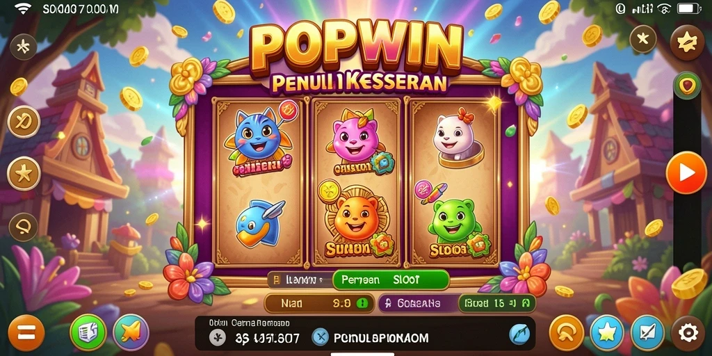 Screenshot gameplay POPWIN yang menunjukkan keseruan bermain Slot.