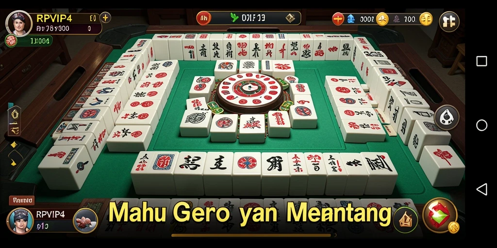 Tampilan gameplay RPVIP4 yang menarik dalam permainan Mahjong.