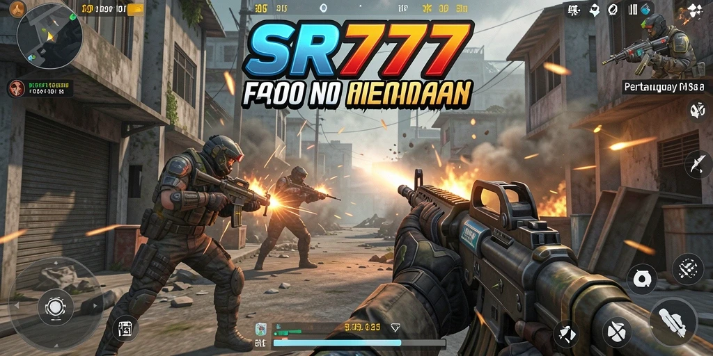 Tembak-menembak seru dan grafis realistis di SR777.