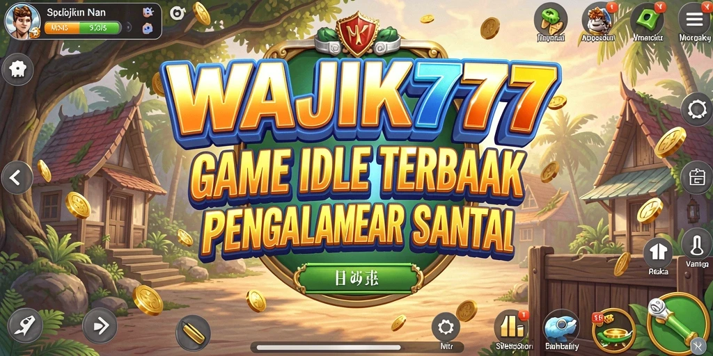 Tampilan game WAJIK777 menunjukkan gameplay Idle yang menarik.